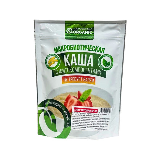 Каша №34 Амарантовая 200гр