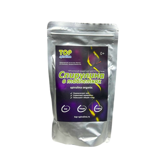 Спирулина (Топ-спирулина) 250гр в таблетках