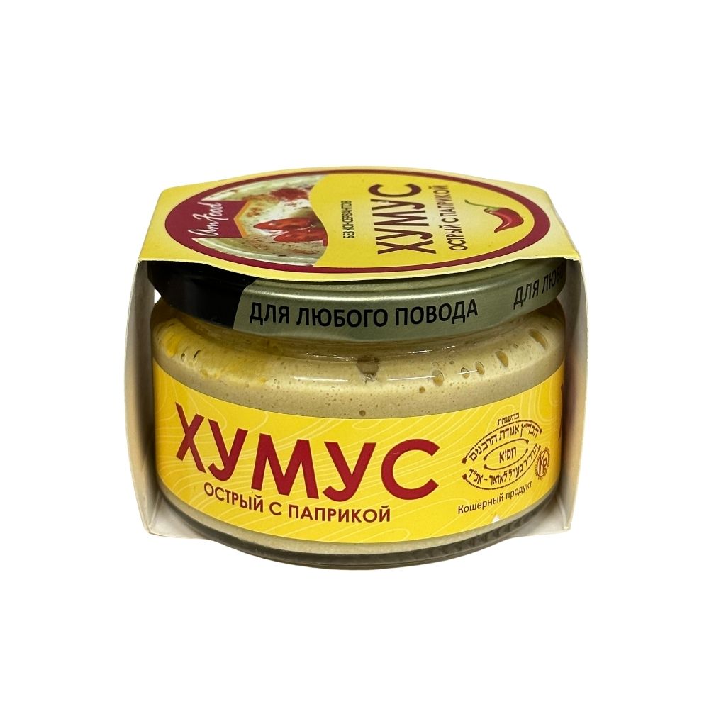 Закуска Хумус острый с паприкой 200гр