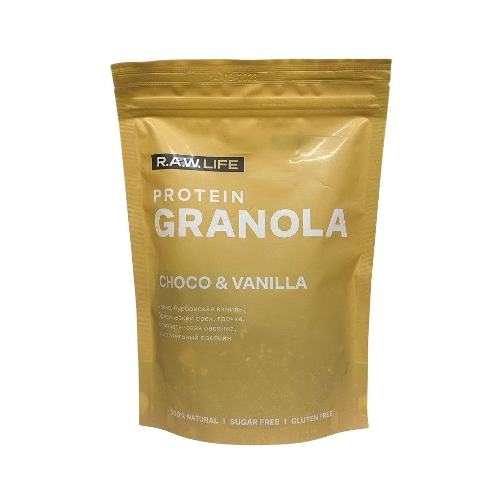 Рау Лайф Гранола Шоколад-Ваниль