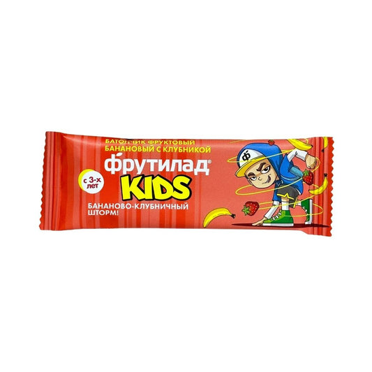 Фрутилад Кидс Батончик бананово-клубничный шторм 25гр