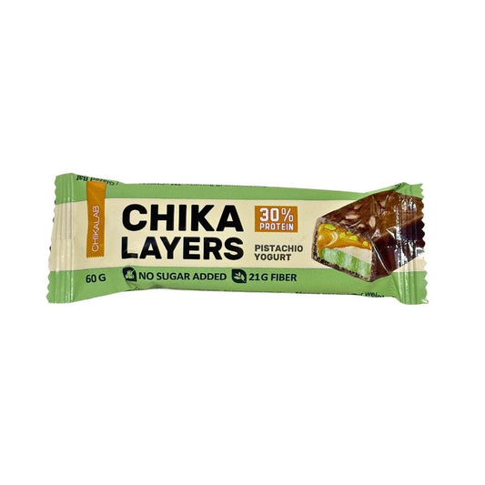 Chikalab Layers Батончик глазированный Фисташковый йогурт 60гр