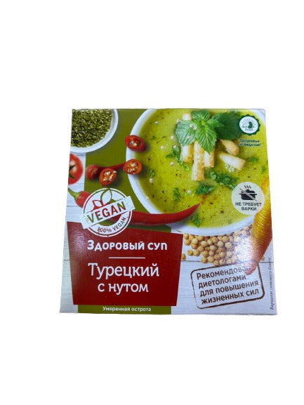 Здоровый Суп не требующий варки Мексиканский с кукурузой 30 гр, шт