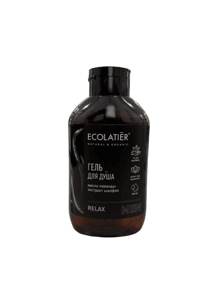 ECOLATIER Мужской гель для душа Energy 400мл 10шт, шт
