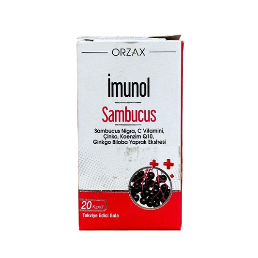 Имунол Бузина капсулы № 20 \ Orzax Imunol Sambucus 20кап