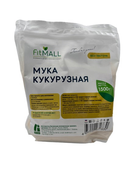 Фитпарад Мука кукурузная 1500гр TM Fit Mall