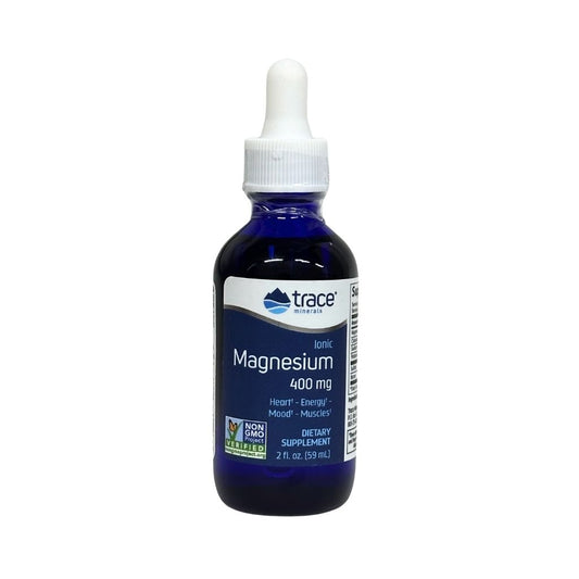 Trace minerals Ионный магний, 400 мг, 59 мл \ Magnesium 400mg 59ml