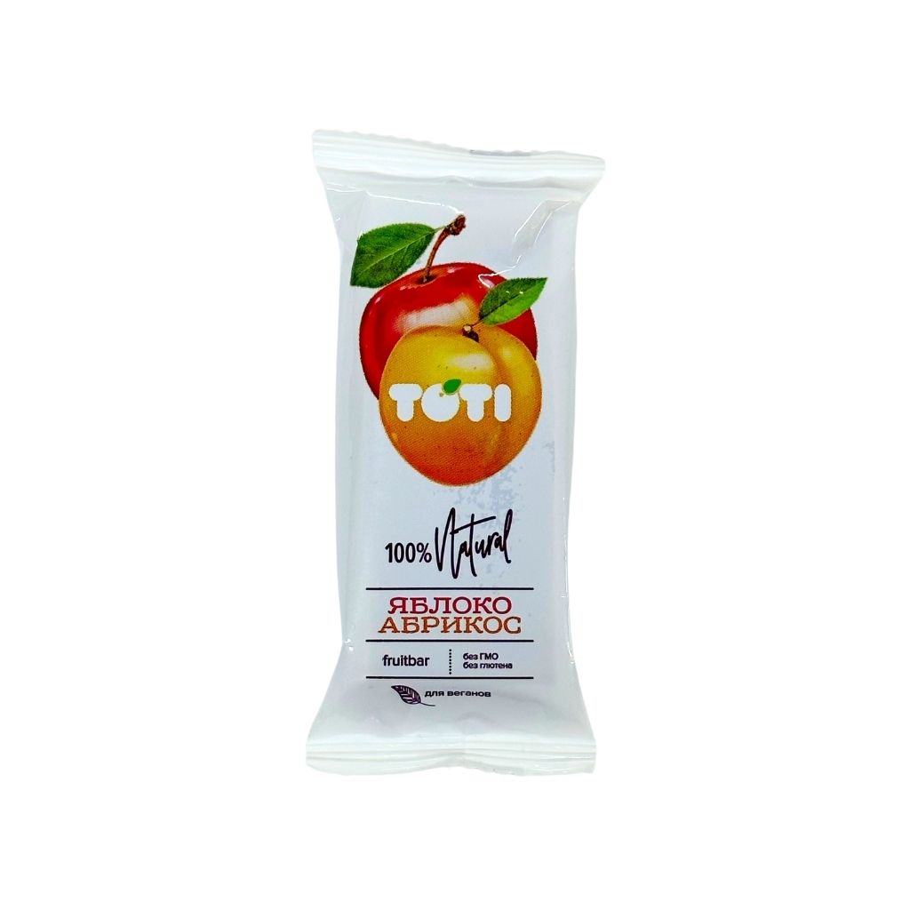 Toti Пастильный батончик (яблоко-абрикос) 40гр