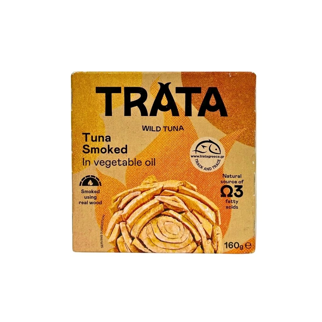 Trata Тунец копченый в растительном масле 160гр