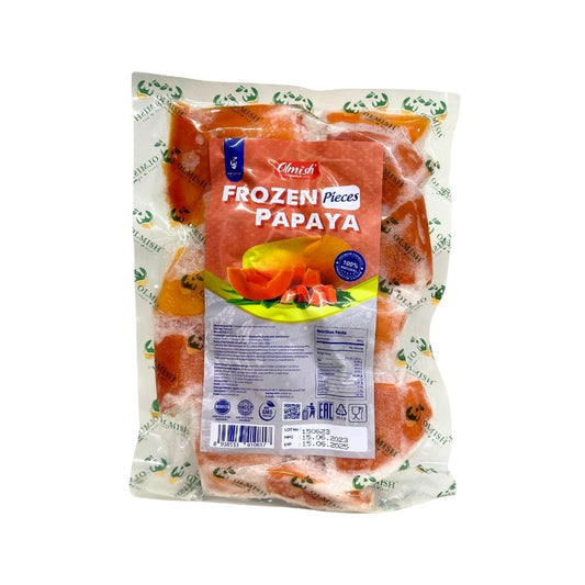 Frozen Папайя замороженное (кусочки) 500гр / Olmish