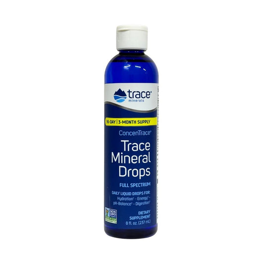 Trace minerals Микроэлементы в каплях, полный спектр действия \ 
Trace mineral drops 237мл