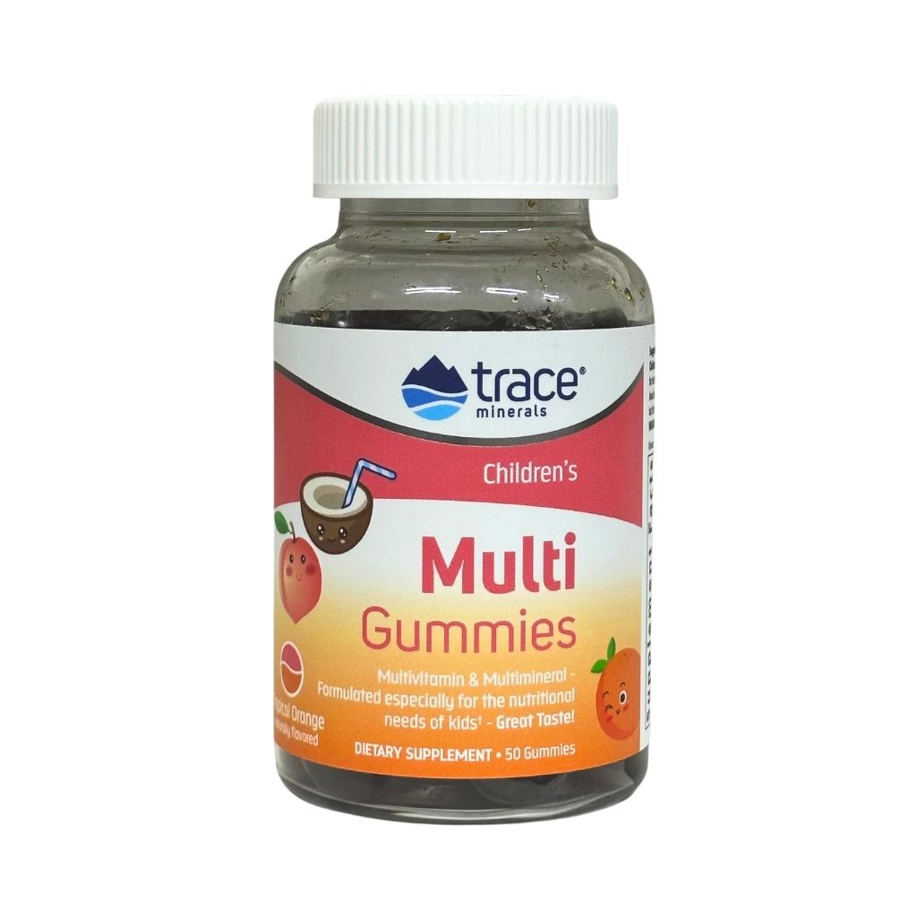 Trace minerals Childrens Multi Gummies (Tropical Fruit) 50gummies