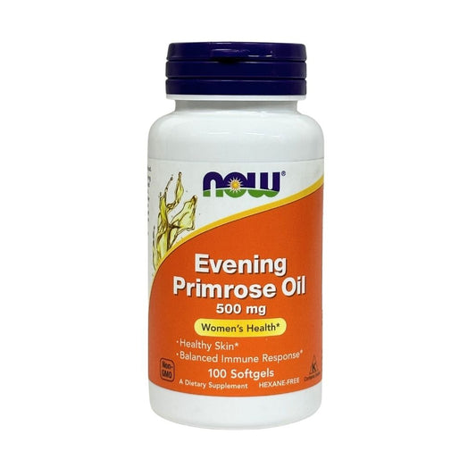 Now Масло примулы вечерней, 500мг, 100кап \ Evening Primrose 500mg 100softgels