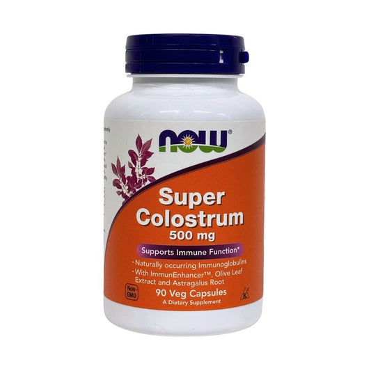 Now Супер колострум 500мг 90кап \ Super Colostrum 500mg 90veg.caps