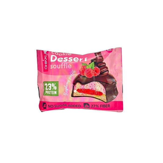 Chikalab Печенье глазированное со вкусом Малиновое суфле 55г