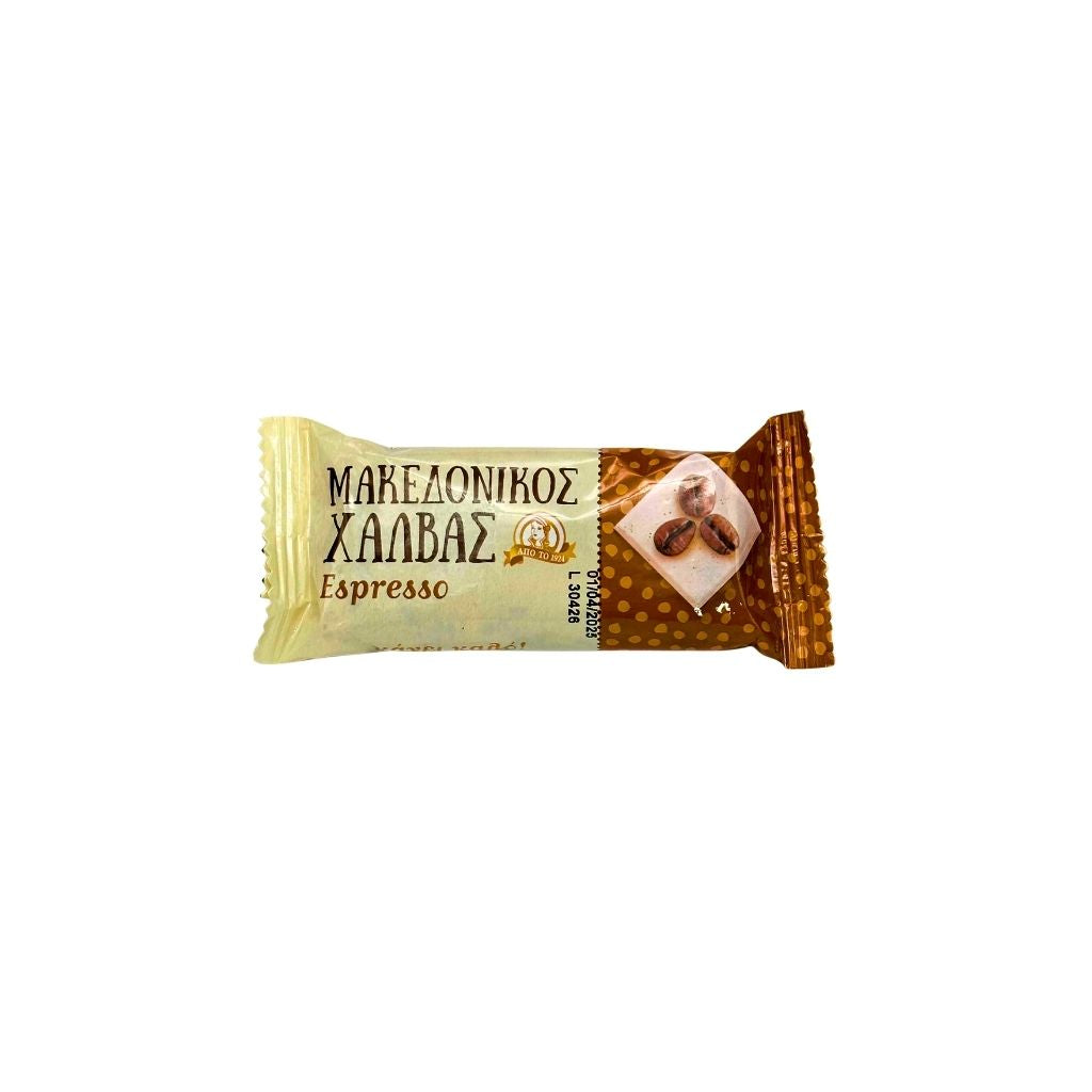 Халва батончик кофе эспрессо MACEDONIAN HALVA кар/уп 40гр Греция