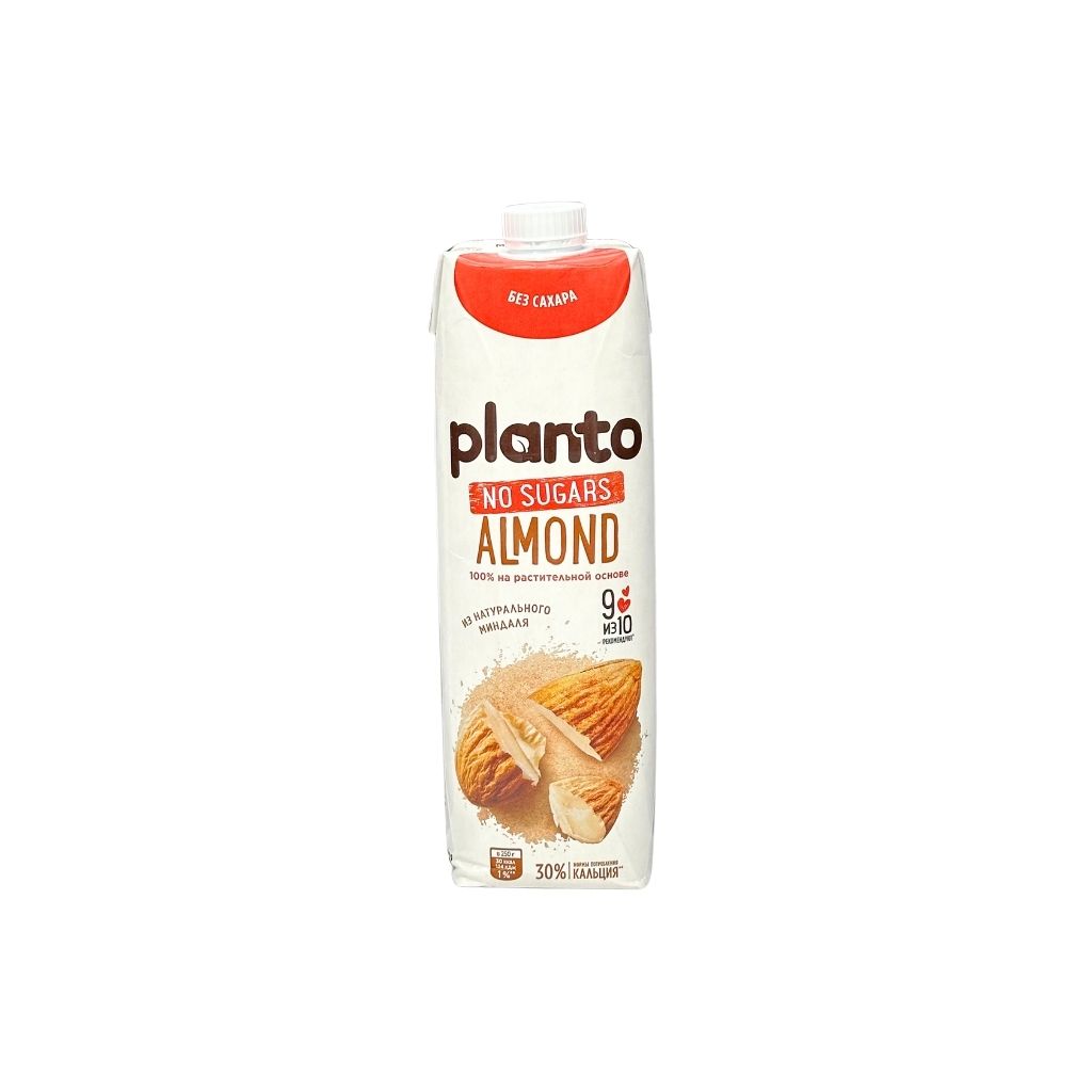 Напиток Миндальный без сахара PLANTO 1л