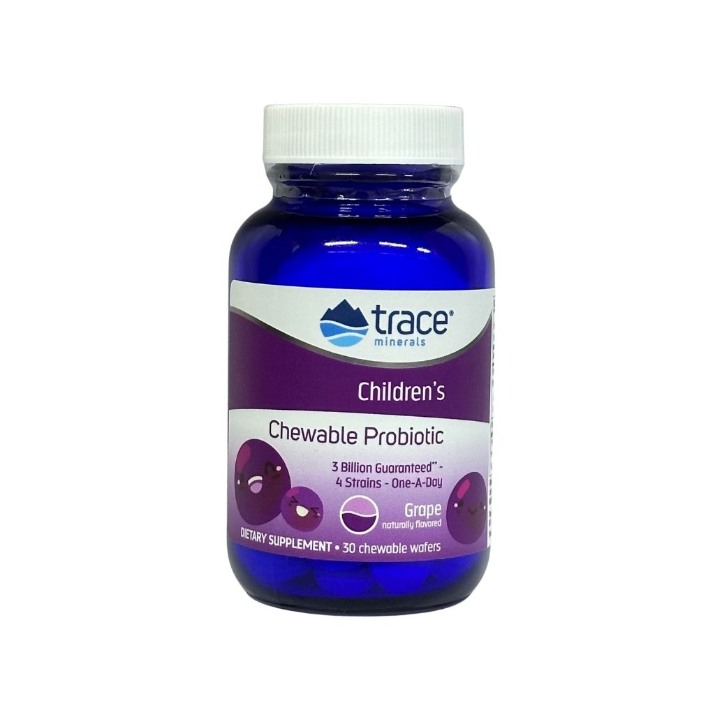 Жевательный пробиотик Trace minerals Childrens Multi Chewable Probiotic 30chewable