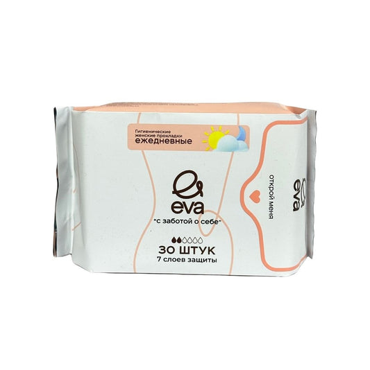 NEW EVA SANITARY NAPKIN / ЖЕНСКИЕ ПРОКЛАДКИ EVERY DAY 160 х 80 мм (30шт)