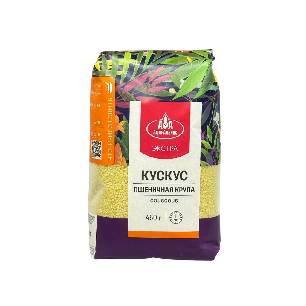 Крупа пшеничная Кускус Агро-Альянс Экстра 0,45кг