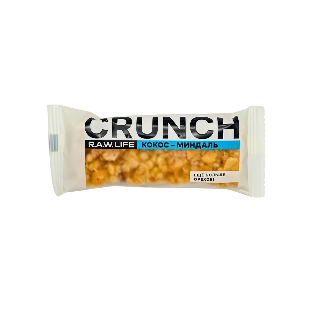 Рау лайф Ореховый батончик CRUNCH Choco Кокос-миндаль