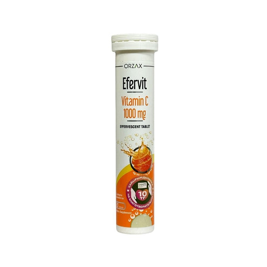 Orzax Витамин С 1000мг Efervit Vitamin C 1000mg