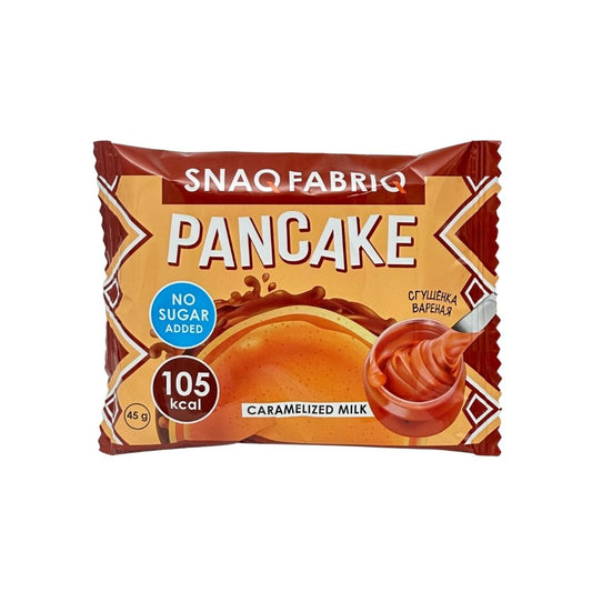 SNAQ FABRIQ Панкейк неглазированный с начинкой Сгущенка вареная 45гр