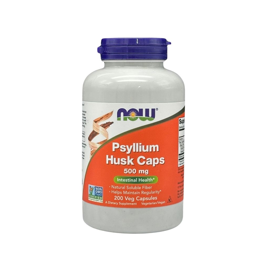 Now Подорожник и Пектин \ Psyllium Husk Caps 500mg 200veg.caps