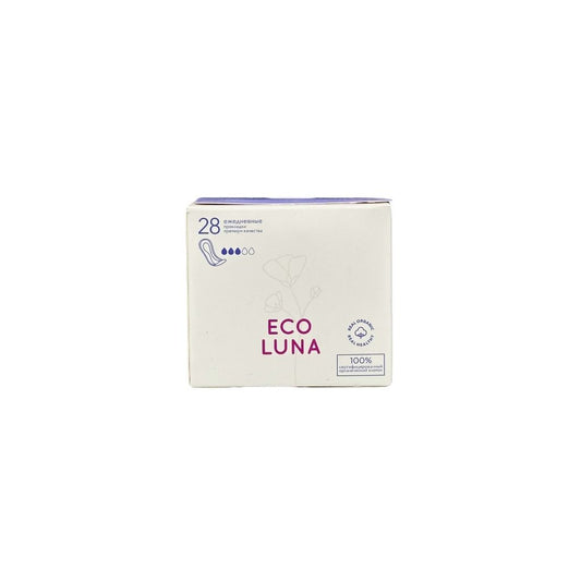 Eco luna Ежедневные гигиенические прокладки 28шт Р180шт