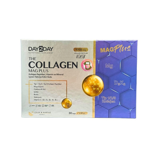 Orzax Коллаген Магний Плюс 30 саше 10000мг D3K2+MAG
