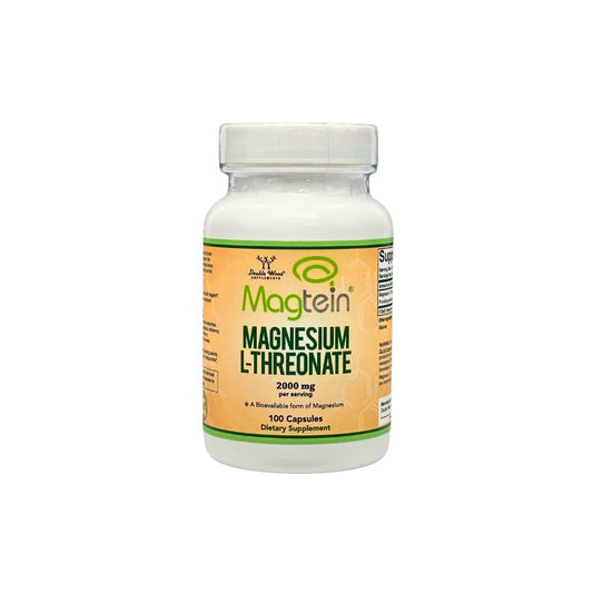 Double Wood Magnesium L-Threonate 2000mg 100cap / Магний Л-треонат, 2000мг, 100 кап