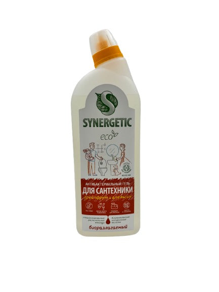 Синергетик средство для мытья сантехники 5в1 Грейпфрут и апельсин 700мл