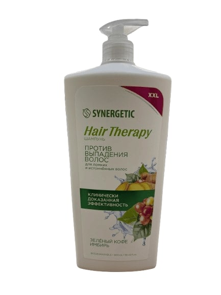 Синергетик Шампунь-бальзам Обьем и густота волос Hair Therapy 900мл 6шт, шт