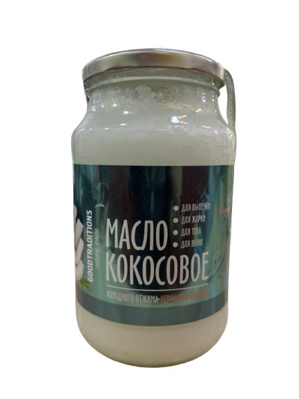 100 % Натуральное кокосовое масло ROI THAI 600 мл, шт