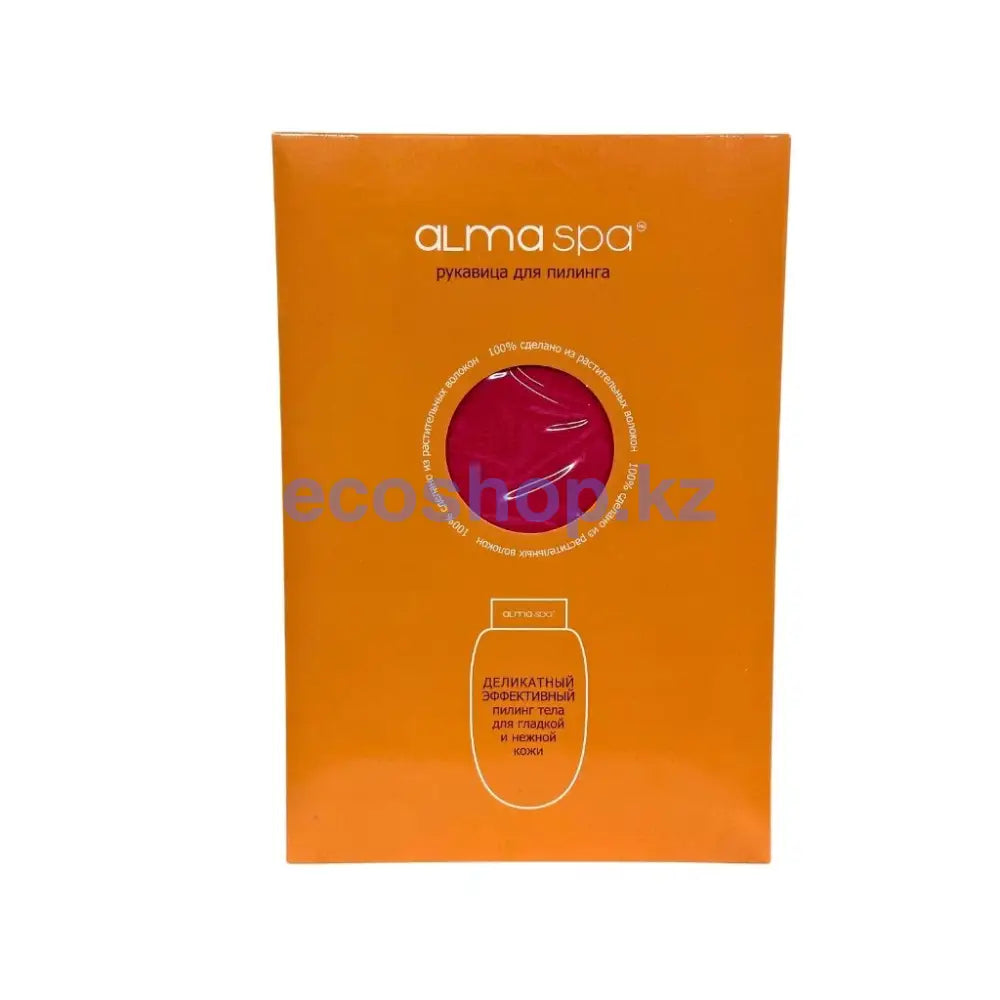 Alma spa Руковица для пилинга Розовая Мочалка для пилинга