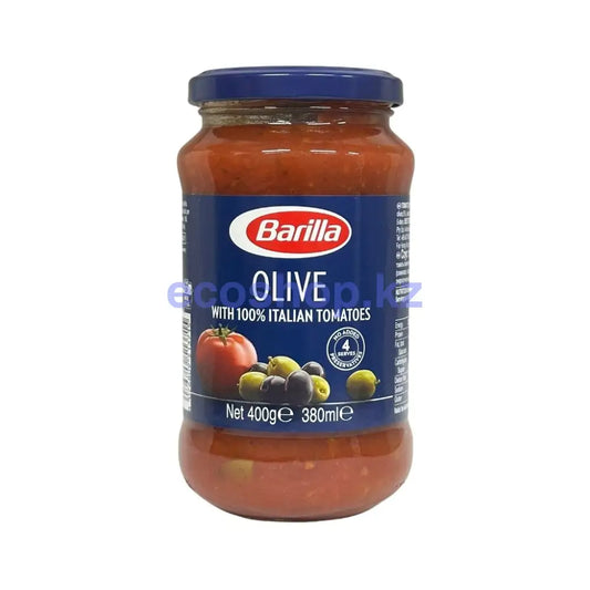 Barilla Соус томатный с черным и зелеными оливками 400гр Соус