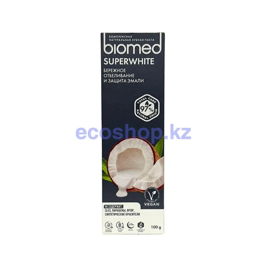 Biomed Superwhite/Супервайт зубная паста 100гр Зубная паста