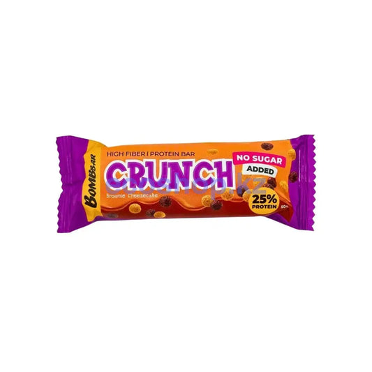 Bombbar батончик глазированный Crunch Брауни Чизкейк 50г Батончик