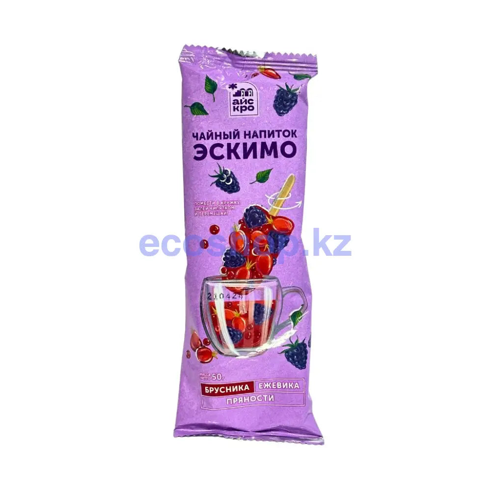 Чайный напиток Эскимо брусника,ежевика и пряности 50гр Чайный напиток