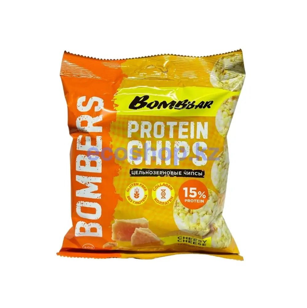 Чипсы ц/з со вкусом Нежный сыр 50гр Bombbar Чипсы