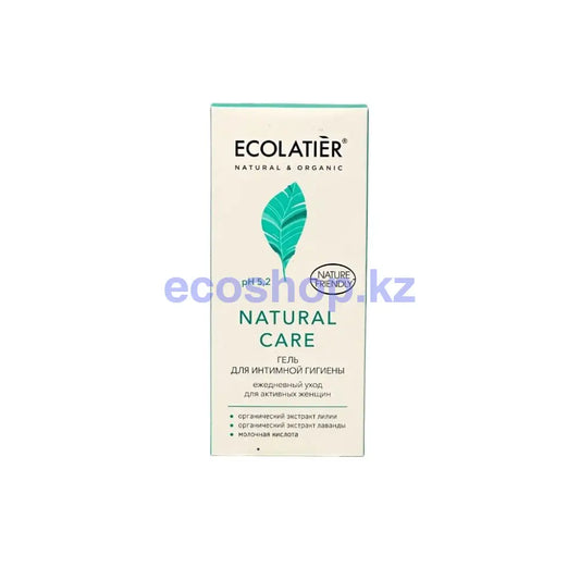 ECOLATIER Гель для интимной гигиены Natural Care Ежедневный уход 250мл Гель для интимной гигиены