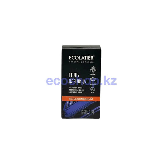 ECOLATIER Мужской гель для лица Увлажняющий 50мл Гель для ухода за кожей