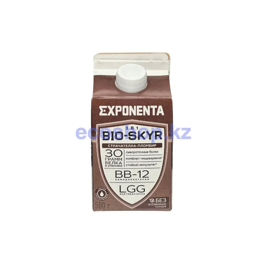Exponenta Напиток кисломолочный Био-Скир Страчетелла-Пломбир 500гр Кисломолочный продукт