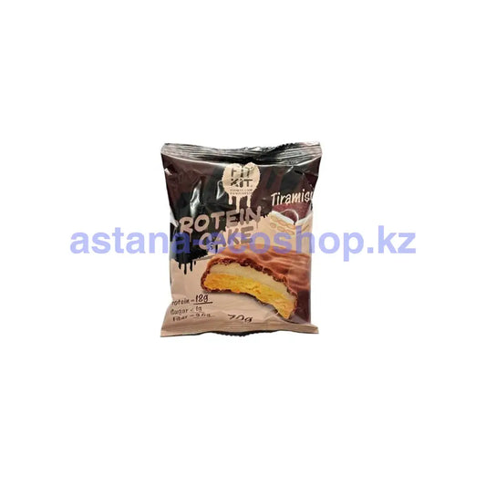 Fit Kit Протеиновое печенье Protein CAKE 24*70гр (Тирамису) Протеиновый батончик