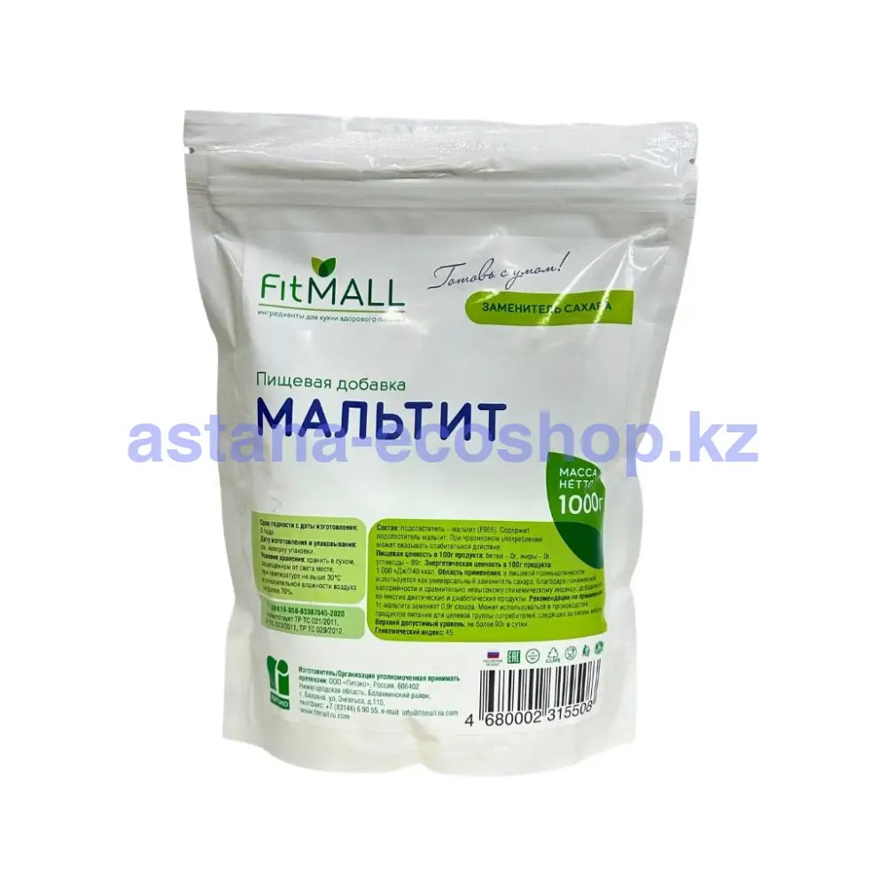 Fit Parad Мальтит 1Кг Tm Fitmall Сахарозаменитель