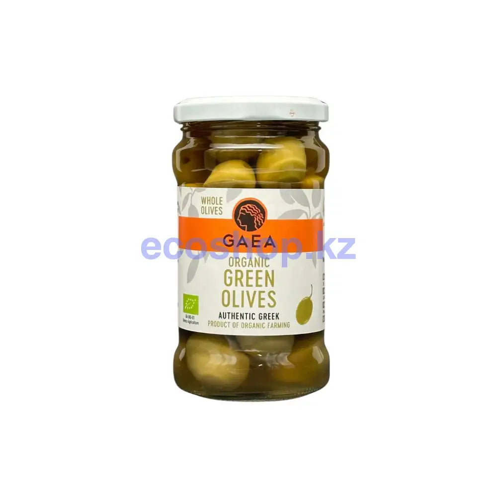 Gaea Оливки Зеленые Organic 315Мл