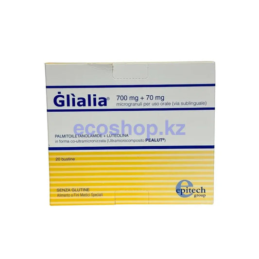 Глиалия Glialia 700mg + 70mg 20bus БАД