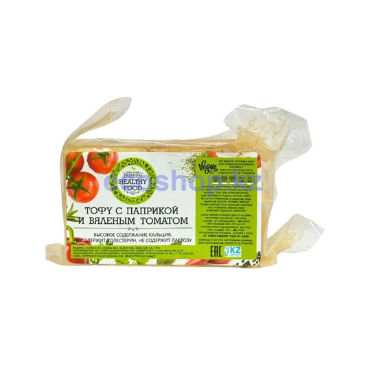 Healthy food Тофу с паприкой и вяленым томатом Сыр