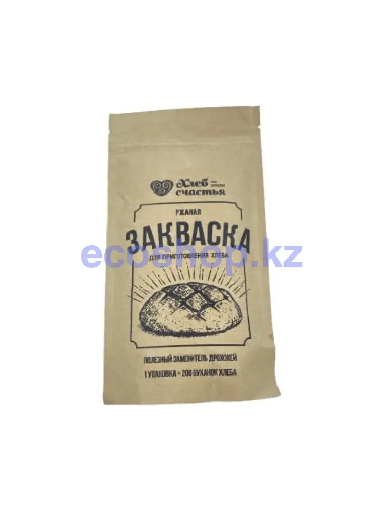 Хлеб счастья Закваска ржаная масса 100гр Выпечка