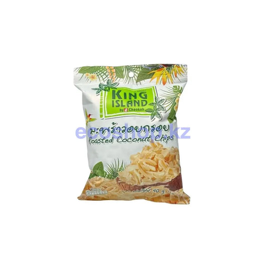 King island Кокосовые чипсы 40гр Чипсы